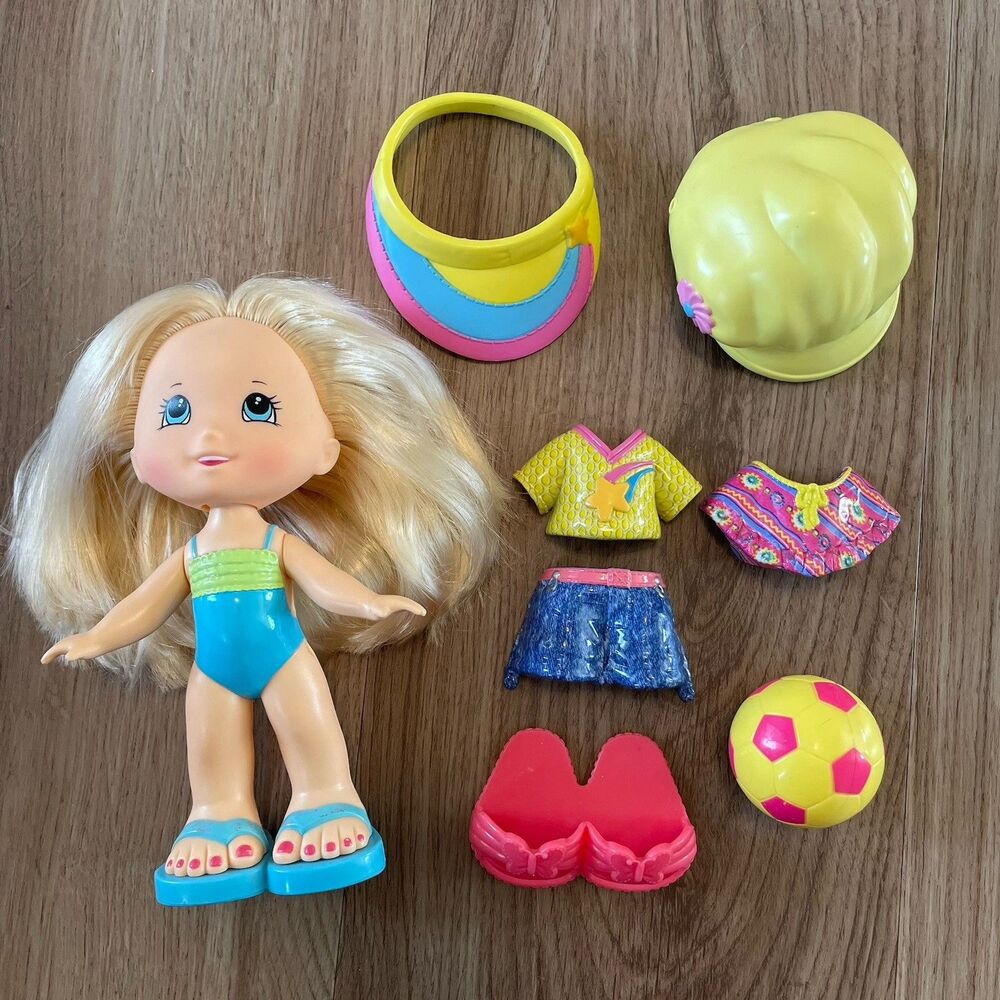 Fisher Price Snap n Style Elena Blonde Doll Outfits Accessories Bundle Vintage